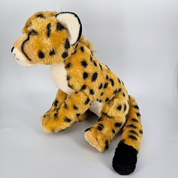 Wild Republic Cheetah Plush Stuffed Animal Soft Realistic Lifelike Kids Toy 10" - Picture 4 of 12